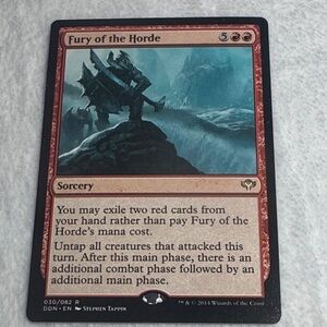 MTG Magic the Gathering Fury of the Horde